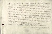 Verklaring van geen bezwaar voor aanvraag toevoeging Geesteranus bij de koning van weduwe van der Sleijden Geesteranus (1842-07-15)